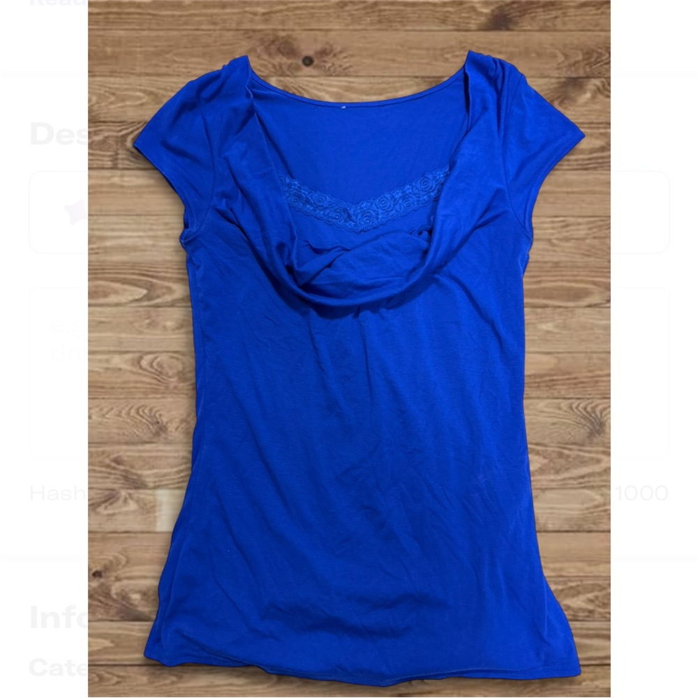 Republic Cobalt Blue Short Sleeve Tee